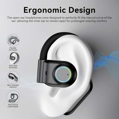 Open Ear Wireless Bluetooth Earbuds