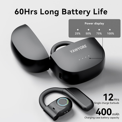 Open Ear Wireless Bluetooth Earbuds