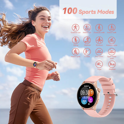 Smart Health & Sports Watch – Heart Rate, SpO2, Fitness Tracker & Multiple Sports Modes